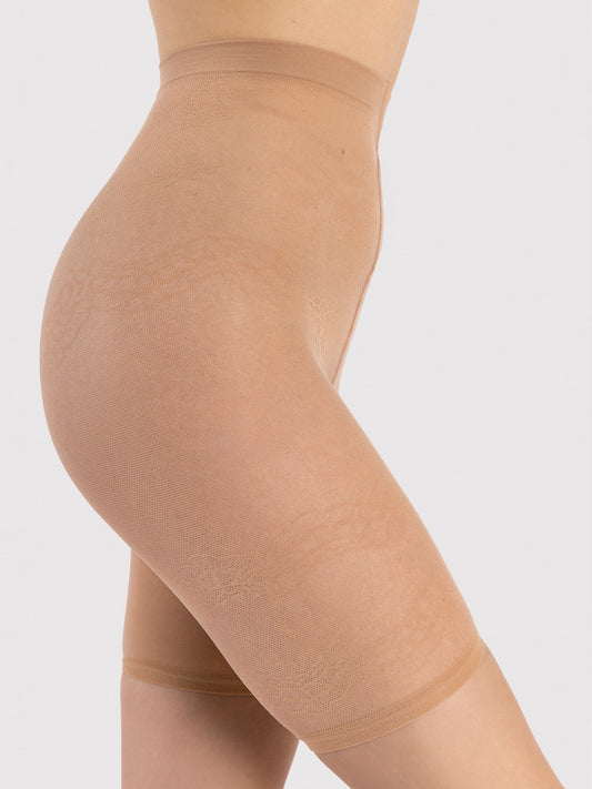 Nylon Shapewear Shorts - Barcelona Nude