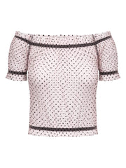 Sexy 3er Tüll Set: Transparentes Oberteil und Slip