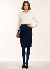 Blaue Strumpfhose Blickdicht - Dry Pastel