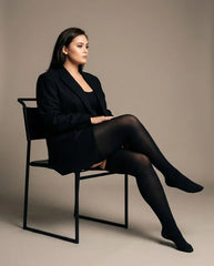 Meia-calça Ouvert 60 – Tamanho Grande (XL a 4XL) – Opaca e Mate