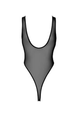 Durchsichtiger Body Mit Hoher Taille Für Sinnliche Eleganz