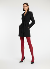 Rote Strumpfhose Blickdicht - Fusil