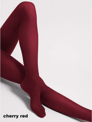 Medias semitransparentes en rojo (40 DEN) – Paula