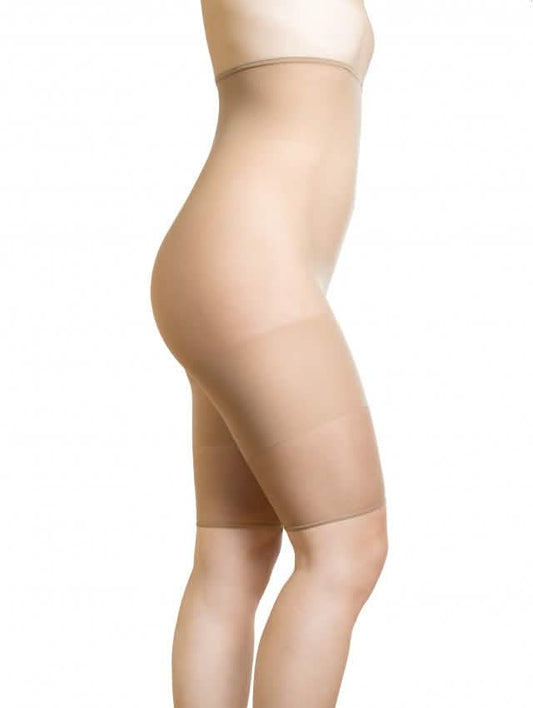 Nylon Shapewear Shorts mit hoher Taille - Airy - Größe S/M