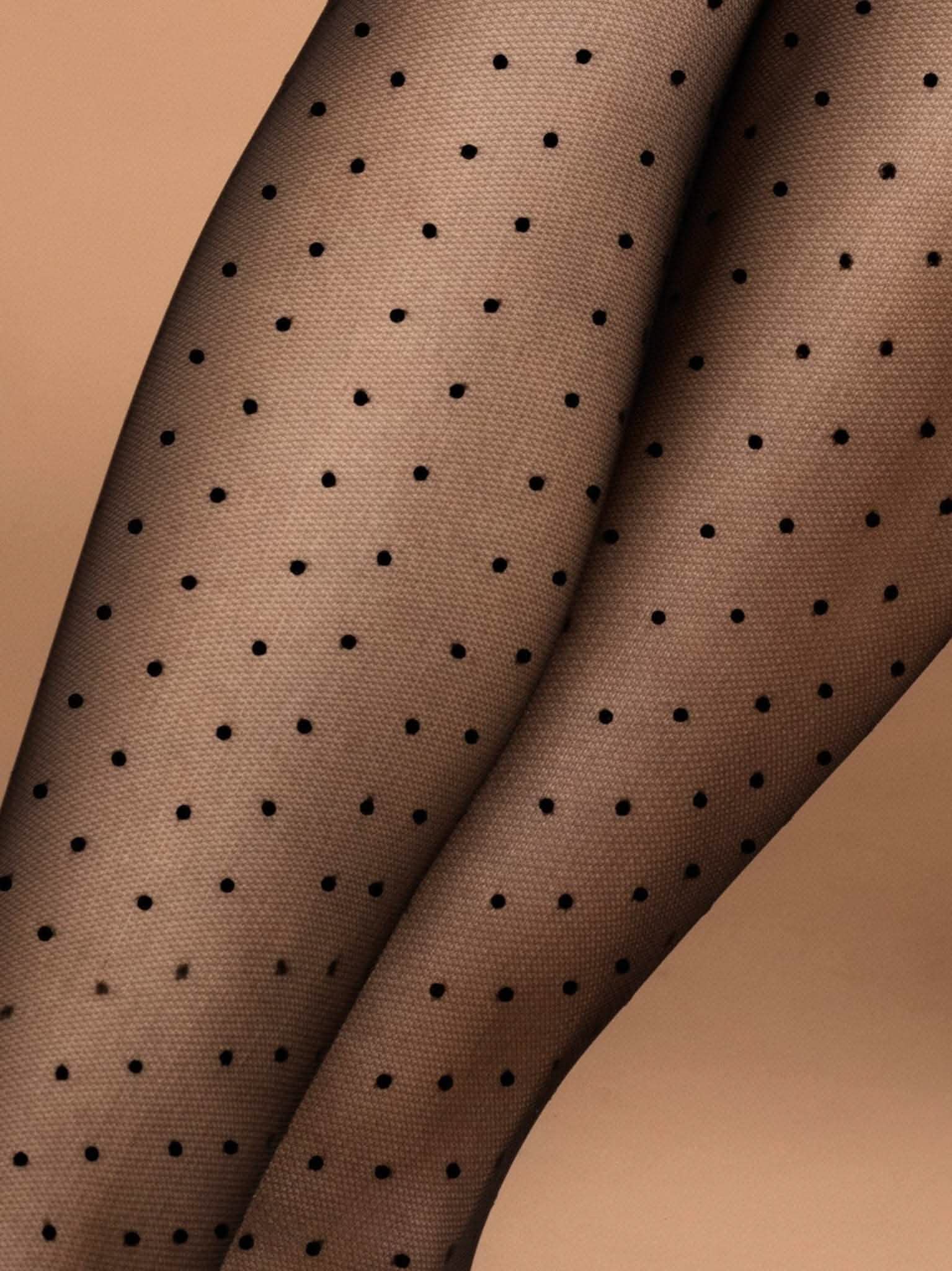 Strumpfhose Mit Punkten DEZIRE Schwarz Für Elegante Looks