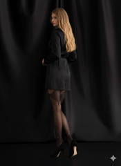 Sale: Strumpfhose ORIENT CHARM - Strumpfhose mit Muster Schwarz - Größe S