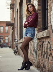 Strumpfhose mit Punkten - Charlize