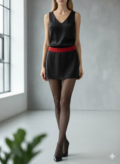 Strumpfhose offener Schritt Firelight