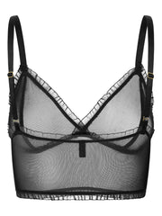 Tüll-Bralette Mit Rüschen Für Sinnlichkeit Und Komfort