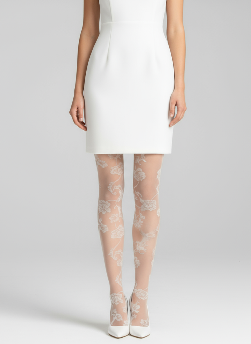 Weiße Strumpfhose - Wild Dream