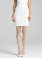 Weiße Strumpfhose - Wild Dream