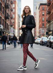 Leo Strumpfhose Rosa - Urban Jungle