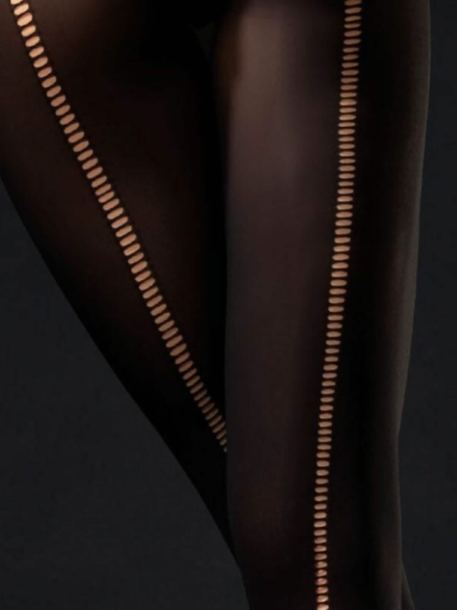 T-Band-Strumpfhose Schwarz