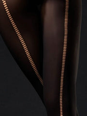 T-Band-Strumpfhose Schwarz