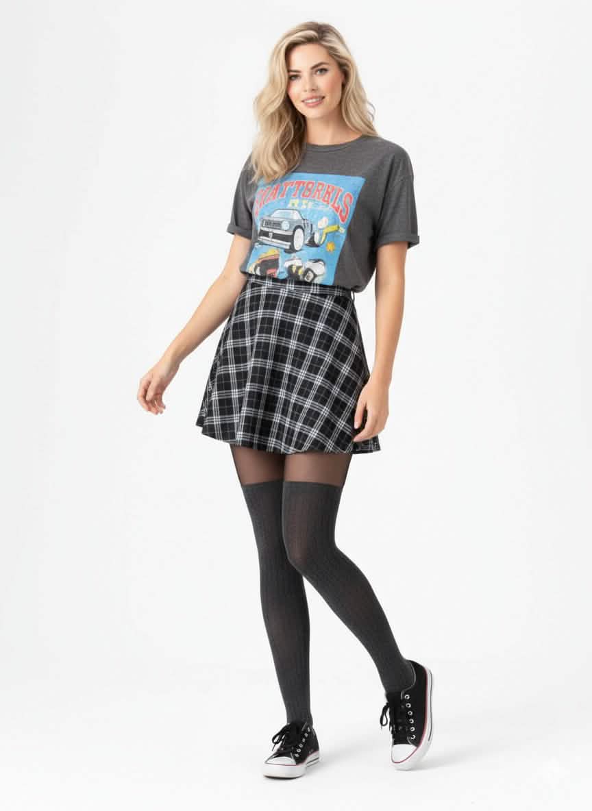 Overknee Strumpfhose - Cozy