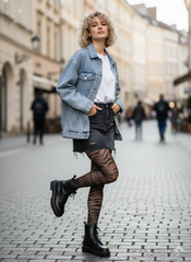 Strumpfhose mit Tigermuster - Tigris