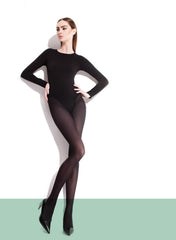 Halb-Transparente Strumpfhose - Paula L