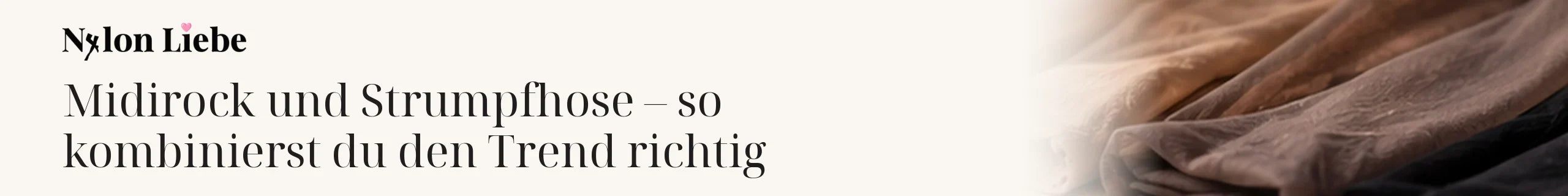Titelbild zum Magazinbeitrag: Midirock und Strumpfhose – so kombinierst du den Trend richtig