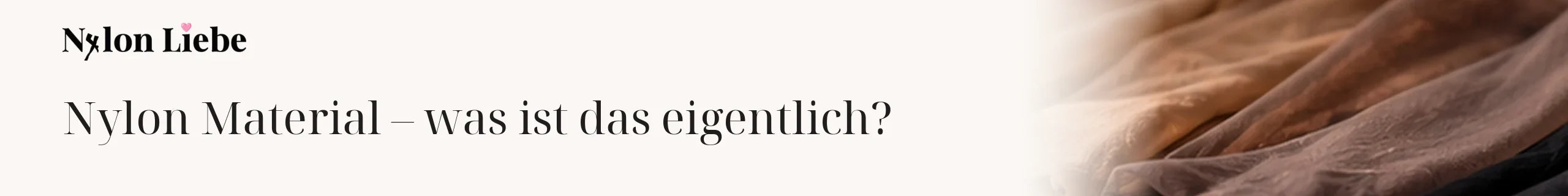 Titelbild zum Magazinbeitrag: Nylon Material – was ist das eigentlich?