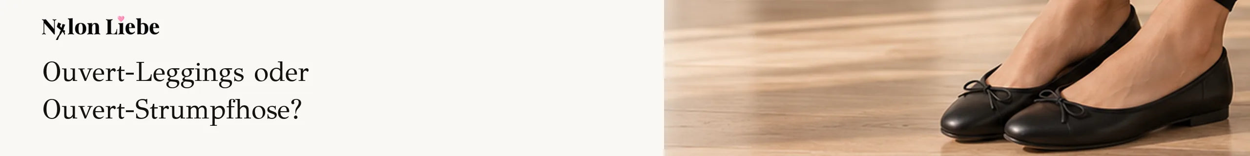 Schwarze Leggings und Schuhe als modisches Detailbild für den Produktvergleich