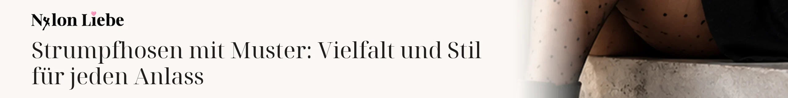 Titelbild zum Magazinbeitrag: Strumpfhosen mit Muster: Vielfalt und Stil für jeden Anlass