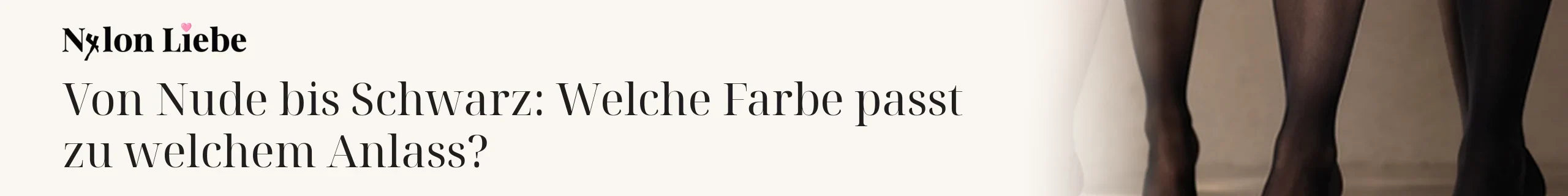Titelbild zum Magazinbeitrag: Von Nude bis Schwarz: Welche Farbe passt zu welchem Anlass?