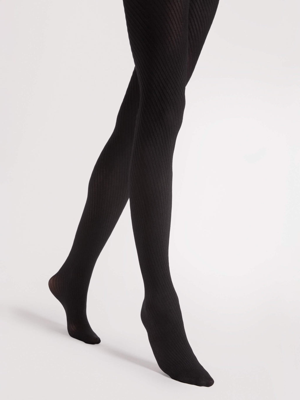 Strumpfhose Argenta – Diagonal-Struktur & Warm