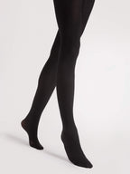 Strumpfhose Argenta – Diagonal-Struktur & Warm