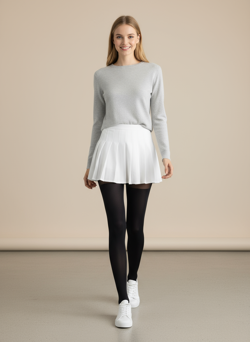 Ouvert Strumpfhose mit Loch - Twilight