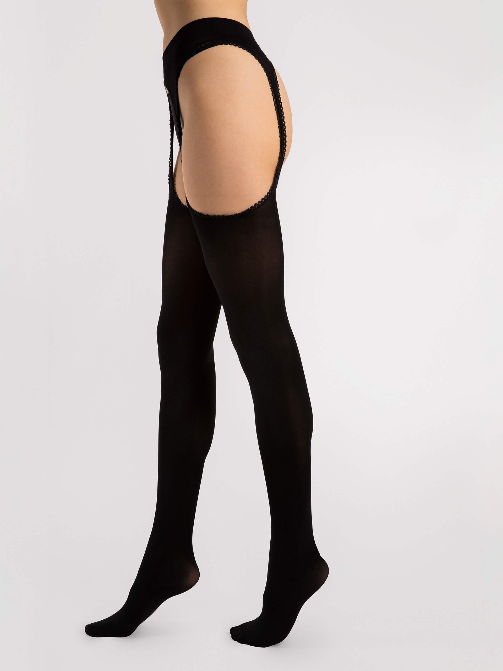 Straps-Strumpfhose Diavolo