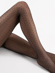 Strumpfhose Mit Punkten DEZIRE Schwarz Für Elegante Looks