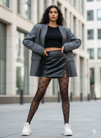 Strumpfhose mit geometrischem Muster - Asteriod