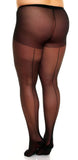 Strumpfhose Amore 20 mit Naht in Übergröße – Gr. 40 bis 62 (XL-4XL) – Retro & Elegant