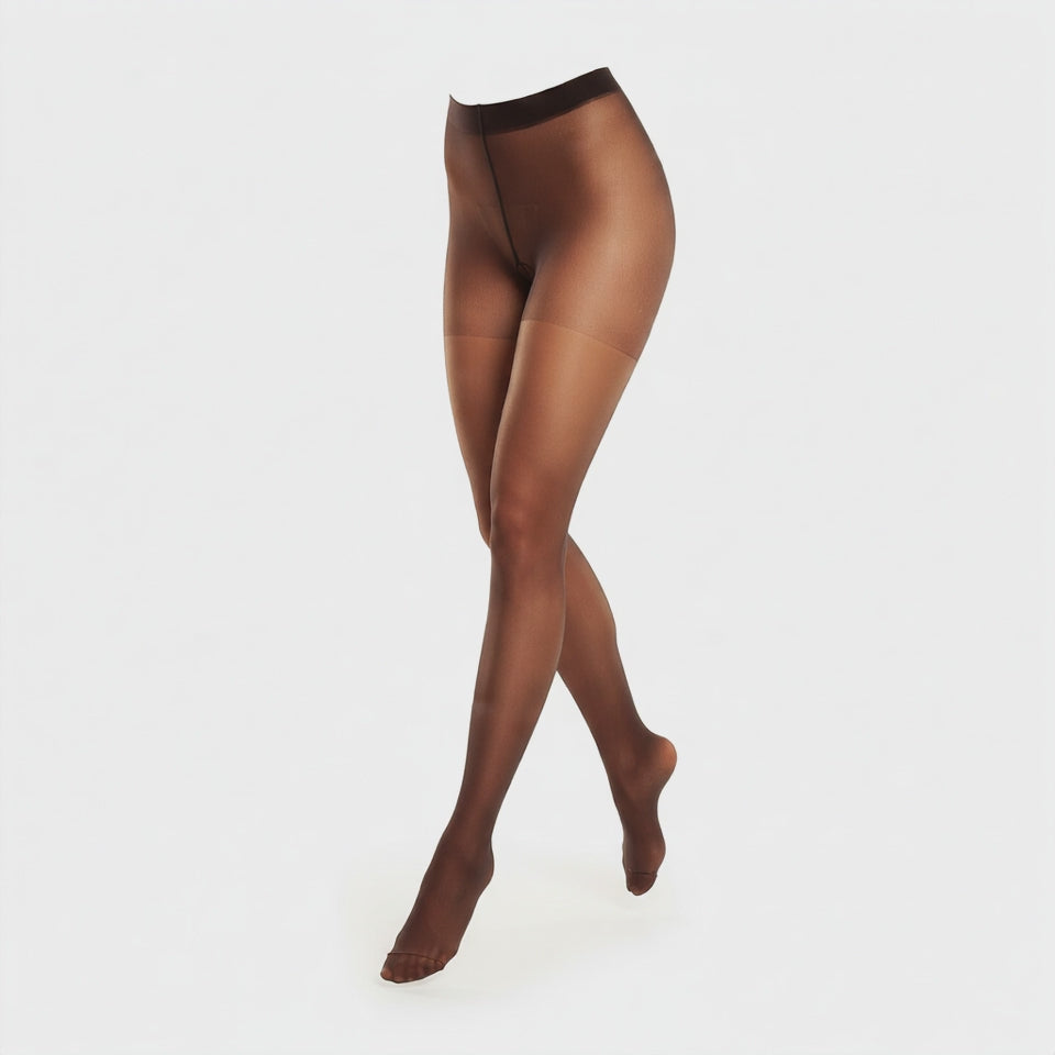 Strumpfhose Satin 20 in Übergröße – Gr. 40 bis 62 (XL-4XL) – Transparent & Edel