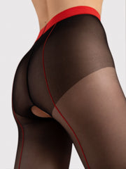 Strumpfhose offener Schritt Firelight